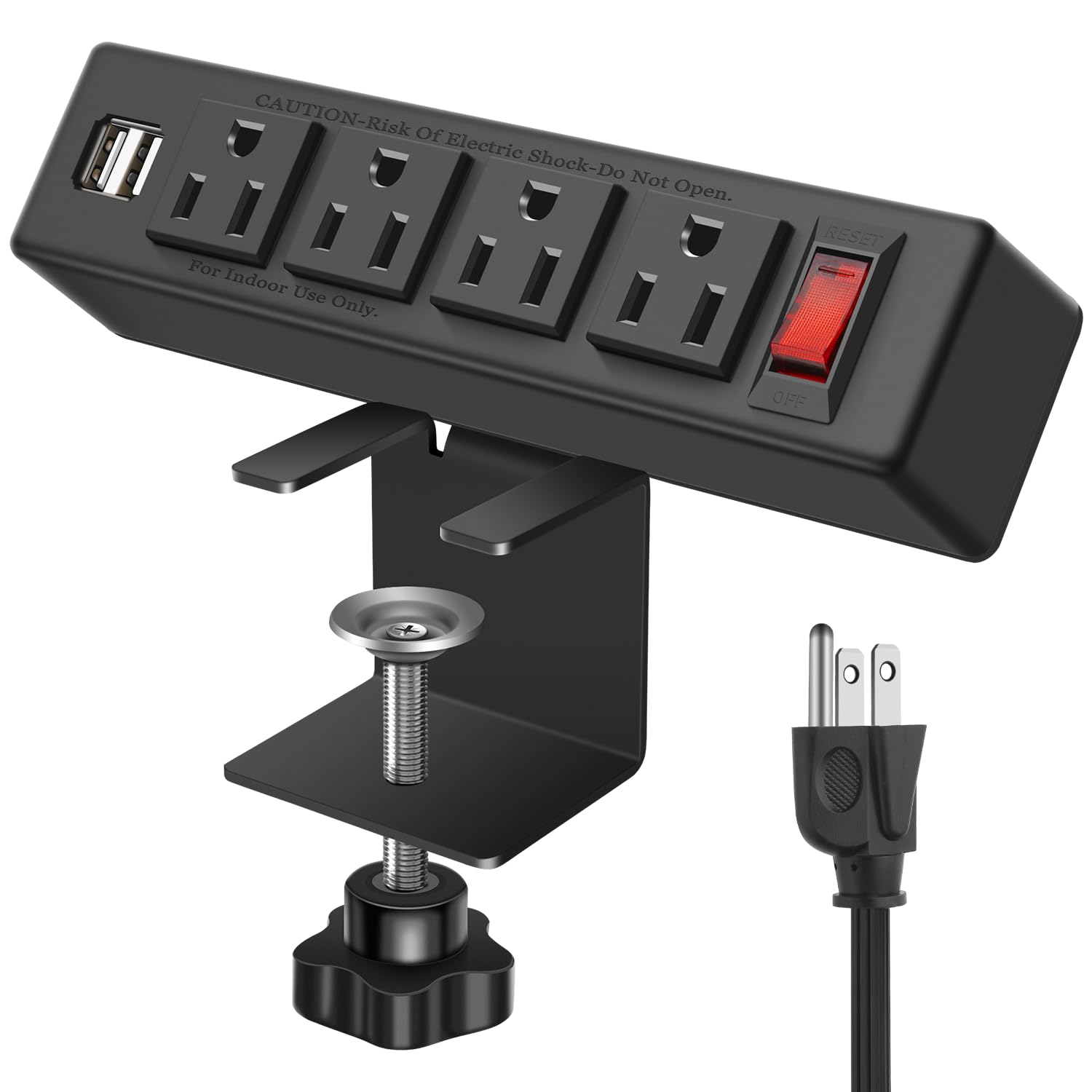 Home Office Desk Power Track System Electric Socket Outlet